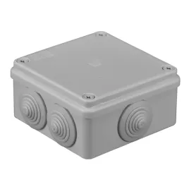 puszka-natynkowa-105x105x57-szara-ps-abs-hermetyczna-ip65-6-dlawikow-pawbol