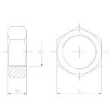 nakretki-ocynk-m20-152-stan-nowy