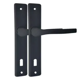 klamka-drzwiowa-90mm-nati-czarna-dlugi-szyld-klucz