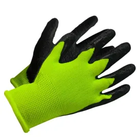 rekawice-dzianina-powlekane-lateksem-lemon-roz-5-bradas-rwdle5