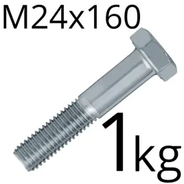 sruba-maszynowa-ocynk-m24x160mm-kl-88-niepelny-gwint-5881