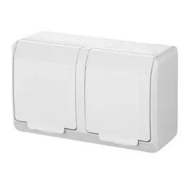 gniazdo-podwojne-2x2p-z-hermes-biale-ip44-elektroplast-0322-02-hermetyczne