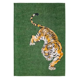 dywan-do-wnetrz-louis-de-poortere-pop-tiger-zielony-z-tygrysem-140x200-cm