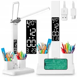 podwojna-lampka-biurkowa-led-z-organizerem-wyswietlaczem-temp-zegar