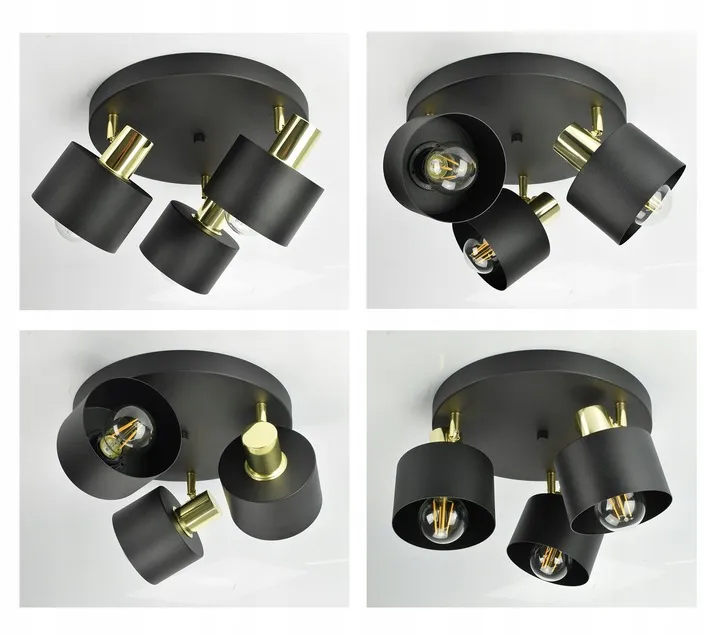 lampa-sufitowa-zyrandol-plafon-czarna-zlota-classic-spot-482-eg3-led-stan-nowy