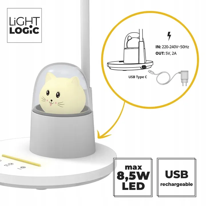 lampka-biurkowa-dla-dzieci-lampa-nocna-led-ll-bined-led-w-kotek-uchwyt