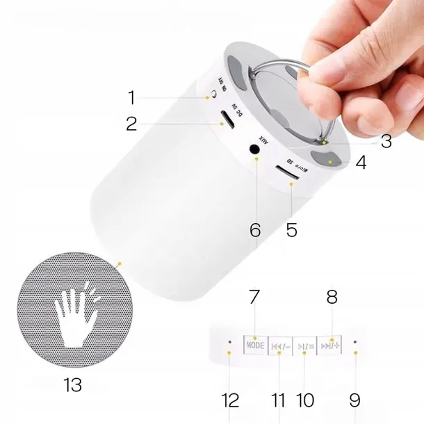 lampka-led-z-glosnikiem-bluetooth