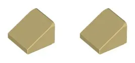 lego-skos-30-1x1x2-3-54200-4516055-tan-2-szt