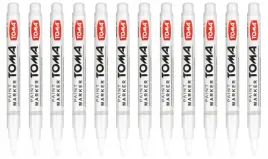 marker-olejowy-olejny-toma-441-fine-cienki-bialy-12-sztuk
