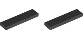 lego-plytka-gladka-1x4-2431-243126-czarny-2-szt