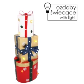 ozdoba-bozonar-metalowe-prezenty-mix-ksztaltow-led-18x13x50cm