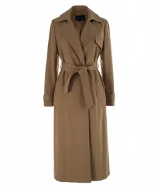 plaszcz-damska-karen-millen-bezowy-dlugi