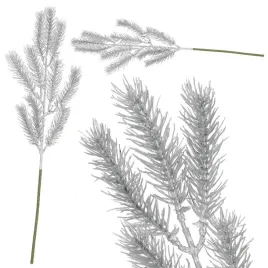 galazka-swiateczna-lisc-sztuczna-dekoracja-do-stroika-srebrna-47-cm
