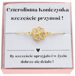 zlota-bransoletka-z-koniczynka-na-szczescie-koniczynka-sentencja-proba-925