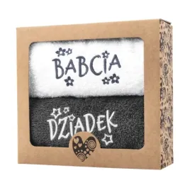 recznik-100x50-zestaw-2-szt-babcia-dziadek-kwiatuszki-gwiazdki
