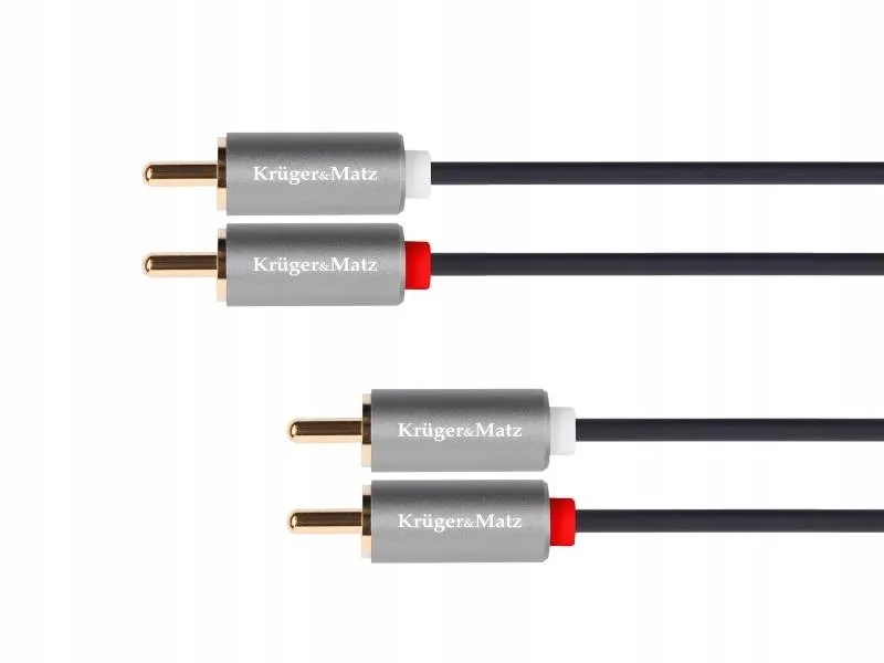 zlacze-2xrca-100m-hq-krugerandmatz-basic-km12