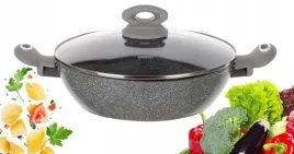 patelnia-garnek-wok-do-paella-granite-28cm-pokrywa-raczki-do-gotowania-37l