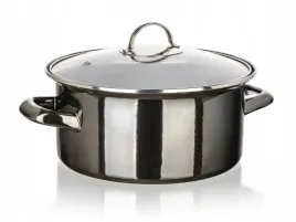 garnek-emaliowany-banquet-metalic-czarny-22cm-375-l-do-gotowania-niski