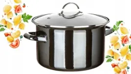 garnek-emaliowany-banquet-metalic-czarny-24cm-37l-do-gotowania-na-prezent