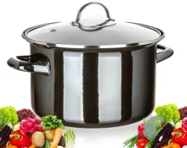 garnek-emaliowany-banquet-metalic-czarny-26cm-6-l-do-gotowania-duzy