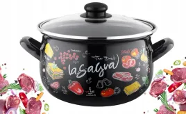 garnek-emaliowany-pleszew-22-cm-53-l-kuchenny-do-gotowania-zupa-czarny