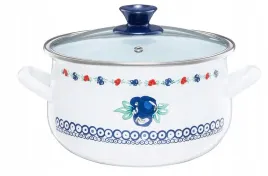 garnek-emaliowany-z-pokrywka-folklor-22cm-5-l-olkusz-gotowania-zupa-obiad