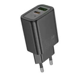 ladowarka-sieciowa-do-telefonu-hoco-usb-a-usb-c-qc3-0-pd-3a-30w-n63-czarn