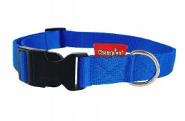 polski-producent-champion-obroza-z-tasmy-zatrzask-60-25-cm-niebieska