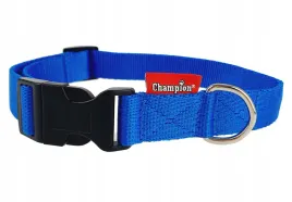 polski-producent-champion-obroza-z-tasmy-zatrzask-50-20-cm-niebieska