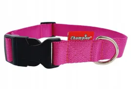 polski-producent-champion-obroza-z-tasmy-zatrzask-50-20-cm-fuksja