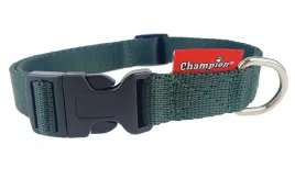 polski-producent-champion-obroza-z-tasmy-zatrzask-50-20-cm-zielona