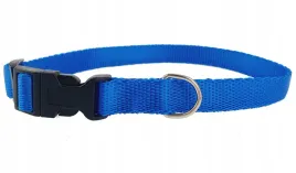 polski-producent-champion-obroza-z-tasmy-zatrzask-40-16-cm-niebieska