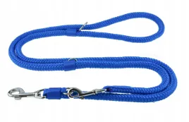 smycz-dla-psa-linka-regulowana-gruba-50m-14cm-champion-niebieska