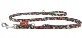 smycz-dla-psa-tasmowa-regulowana-225cm-tasma-20cm-champion-kwiaty