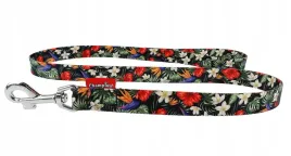 polski-producent-champion-smycz-z-nadrukiem-tradycyjna-16cm-120cm-kwiaty