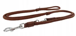 champion-smycz-dla-psa-linka-sznur-regulowana-24m-10cm-brazowa