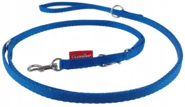 champion-smycz-dla-malego-psa-tasmowa-regulowana-225cm-tasma-10cm-niebiesk