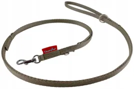 champion-smycz-dla-malego-psa-tasmowa-regulowana-225cm-tasma-10cm-khaki
