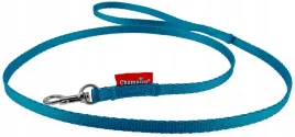 smycz-dla-malego-psa-tasmowa-klasyczna-120cm-tasma-10cm-champion-turkusowa