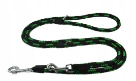 smycz-dla-psa-linka-regulowana-gruba-30m-14cm-champion-czarna-zielona