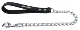 smycz-lancuch-65-cm-ze-skorzana-raczka-champion