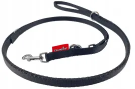 champion-smycz-dla-malego-psa-tasmowa-regulowana-225cm-tasma-13cm-czarna
