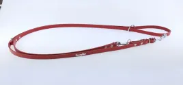 smycz-reg-champion-skora-24-m-12-cm-czerwona