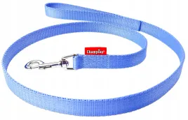 smycz-dla-psa-tasmowa-klasyczna-120cm-tasma-20cm-champion-blekitna