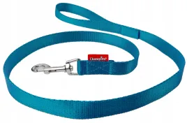 smycz-dla-psa-tasmowa-klasyczna-120cm-tasma-20cm-champion-turkusowa