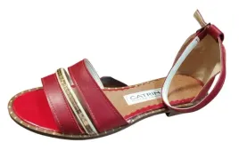 szerokie-sandaly-damskie-czerwone-plaskie-teg-h-415