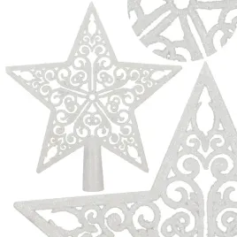 czubek-na-choinke-22-cm-szpic-azurowa-gwiazda-biala-brokatowa