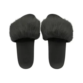 klapki-damskie-flip-flop-pool-hair-futrzane-czarne
