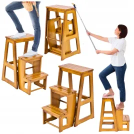 skladane-krzeslo-drabinkowe-taboret-ze-schodkiem-drabinka-drewniane-150kg
