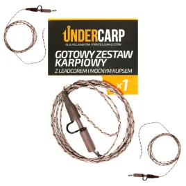 gotowy-zestaw-karpiowy-z-leadcorem-mocny-klipsem-100-cm-brazowy-undercarp